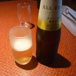Yakiniku Ariran - ノンアルコールビールテイスト飲料サントリーオールフリー