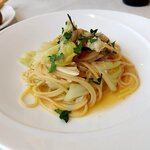 Ristorante La Soglia - マトウダイとキャベツのスパゲッティ（2023.1）