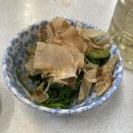 ゆたか食堂 - セリのおひたし