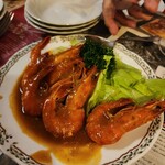 カサ・ベリヤ - エビのトマトソース