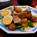 中華風家庭料理 ふーみん - 豚肉の梅干煮定食＠税込1,250円