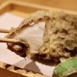 玄水 - 原木椎茸の天ぷら