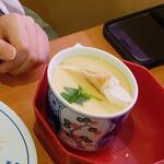 無添くら寿司 - かに茶碗蒸し (税込)330円 (2023.03.11)