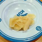 無添くら寿司 - 無料のしょうが (2023.03.11)