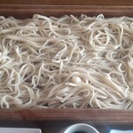 わらぐちそば - 大板そば‥この地域では珍しい白っぽい更科そば！