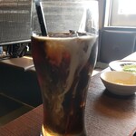 焼肉ぐりぐり家 - 食後はアイスコーヒーを頂きましたが他にもたくさんのドリンクが選べます。