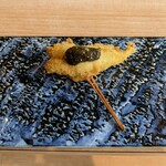 Koube Kushiage Saku - ワカサギと海苔の佃煮