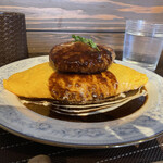 吉井商店 - オムライス＆あか牛ハンバーグランチ（2,530円）