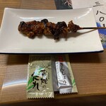お京 - うなぎ肝串　200円