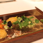 ア・ニュ ルトゥルヴェ・ヴー - 毛蟹と縞海老の出逢い　(2013/07)