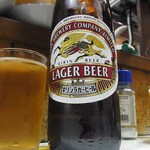 駅前酒場 - 瓶、ラガーです