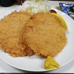 駅前酒場 - ハムカツ