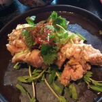 琉球中華 蛙吽 - 黒酢油淋鶏