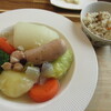 SANTA CAFE - 和風ポトフと炊き込みご飯（12食限定）800円