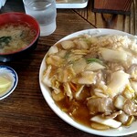 ポンポ子 - 五目あんかけチャーハン