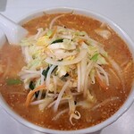 Eitarou - みそにんにく野菜ラーメン(大盛)　950円(+100円)