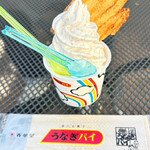 うなぎパイファクトリー　売店 - うなぎパイジェラート（うなぎパイ V.S.O.P）¥600