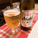 ル・マルカッサン - アサヒスーパードライ（中瓶）