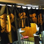 駅前酒場 - 暖簾がシブい