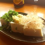 かま釜うどん - 冷ややっこ