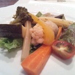 レストラン アンジュール - 130707　野菜のマリネ