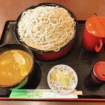 のんき家 - 料理写真:つけ汁カレー蕎麦（大盛）