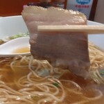 寛～くつろぎ～ - 厚切りチャーシュー。