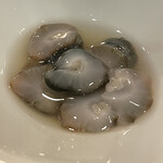 鮨 波づき - ナマコ　塩ポン酢