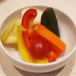 トンテキ食堂8 - ピクルス(350円) ※周年メニュー