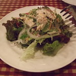 ペコリーノ - ランチと一緒のサラダ。ディナー版