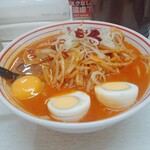 蒙古タンメン中本 - 極味噌卵麺+野菜大盛り