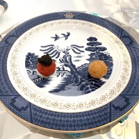 byebyeblues TOKYO - ②湯剥きミニトマトバジルクリームキャビア　アランチーニ