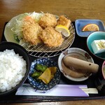 Tonkatsu Semmon Tenkatsu Ichi - ミックスフライ定食