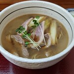 Teuchi Soba Katou - つゆがやや濁った感じ。