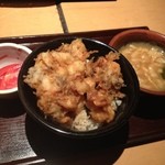 Hamashou Meieki Bettei - えびのかき揚げ丼(*^^*)