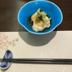 和さび - 葉山葵と花山葵ミル貝とろろもずく