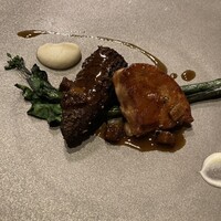 E.Bu.Ri.Ko - アミガサダケのリゾットとフォアグラ。