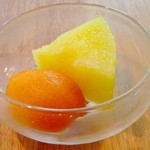 味道広路 - ＊ 水菓子
      ・福竜のひまわり西瓜
      ・びわ