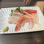 Ikoi No Sakaba Jun - お造りは、日によって仕入れるお魚が変わります。