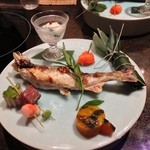 舞桜 - 鮎の塩焼き