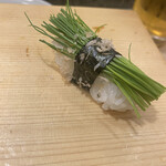 亀多寿司 本店 - 芽ねぎが旨し！