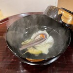 Sasada - アイナメと蕨のお椀