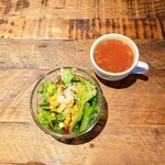 CAFE THE RAD - サラダ と スープ