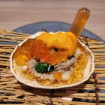 和食イノベーティブ かさじま - かにうにいくらジュレ