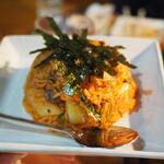 七輪焼みなみ - キムチチャーハンその１