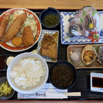 Suzuki Suisan - デラックスおまかせ定食（1,800円）