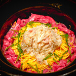 USHIGORO S. - 毛蟹とザブトンの土鍋ご飯