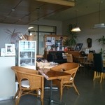 cafe Pea Berry - 落ち着いた店内です。