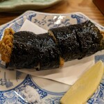 割烹 市川 - 山芋の磯辺揚げ