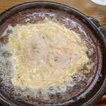 割烹 市川 - 鼈の玉子とじ